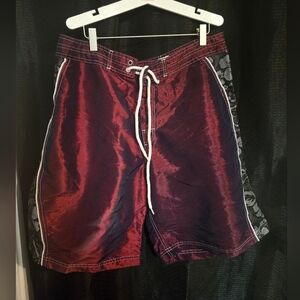 Men's Red Board Shorts